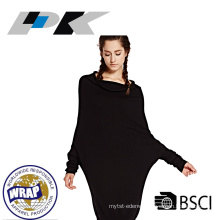 fashion black women cashmere dress